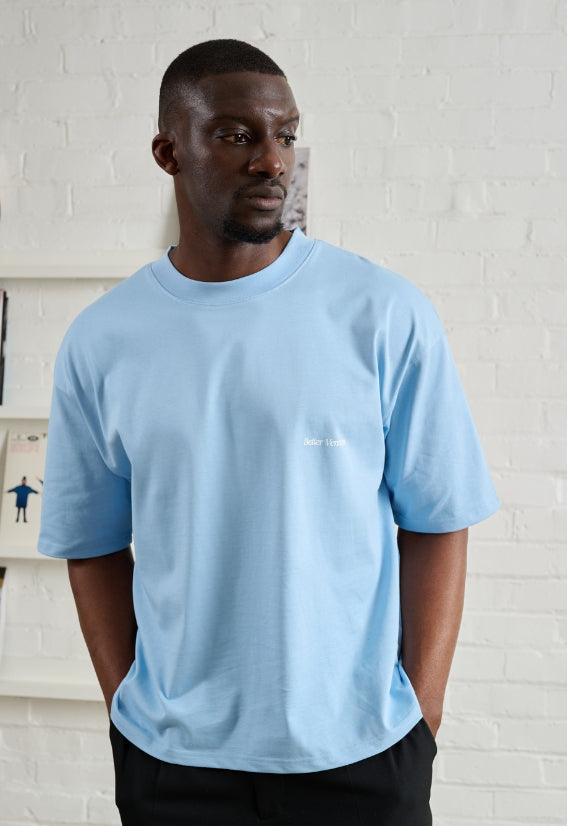 Better Version (Boxy Tee ) – Sky Blue
