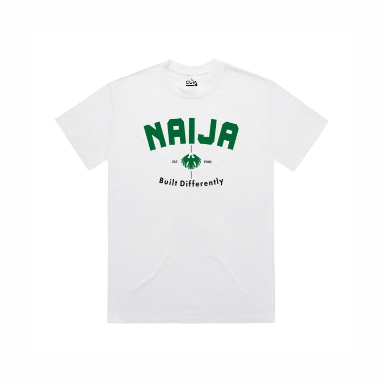 NAIJA VIBES TEES - White
