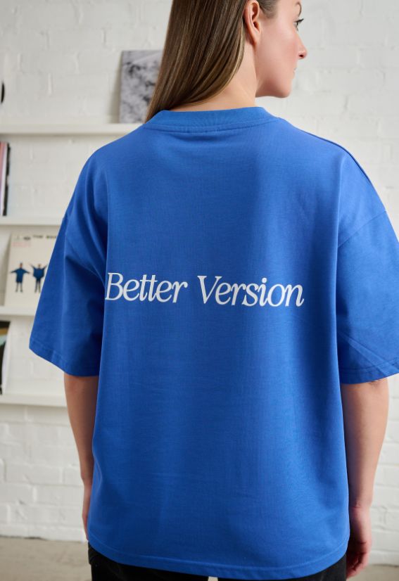 Better Version (Boxy Tee ) – Royal Blue