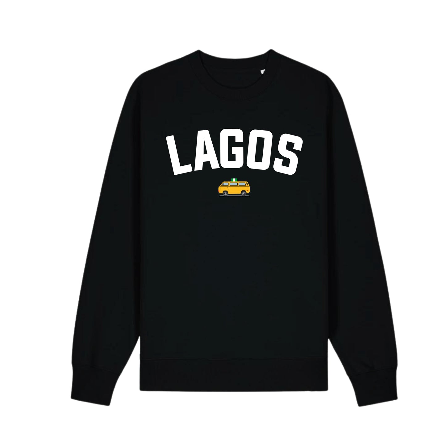 LAGOS YELLOW BUS Sweatshirt (Black)