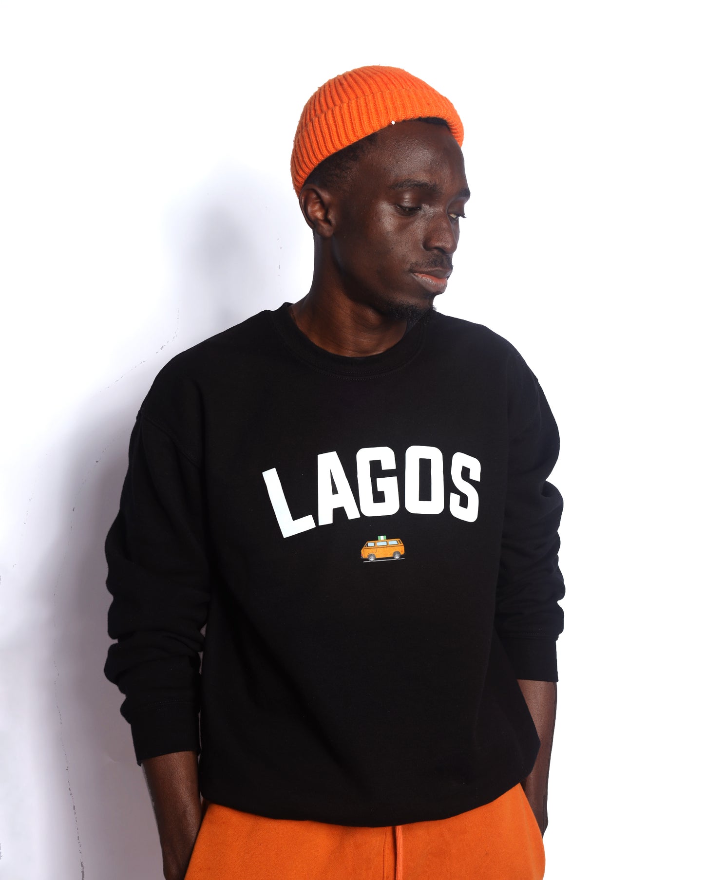 LAGOS YELLOW BUS Sweatshirt (Black)