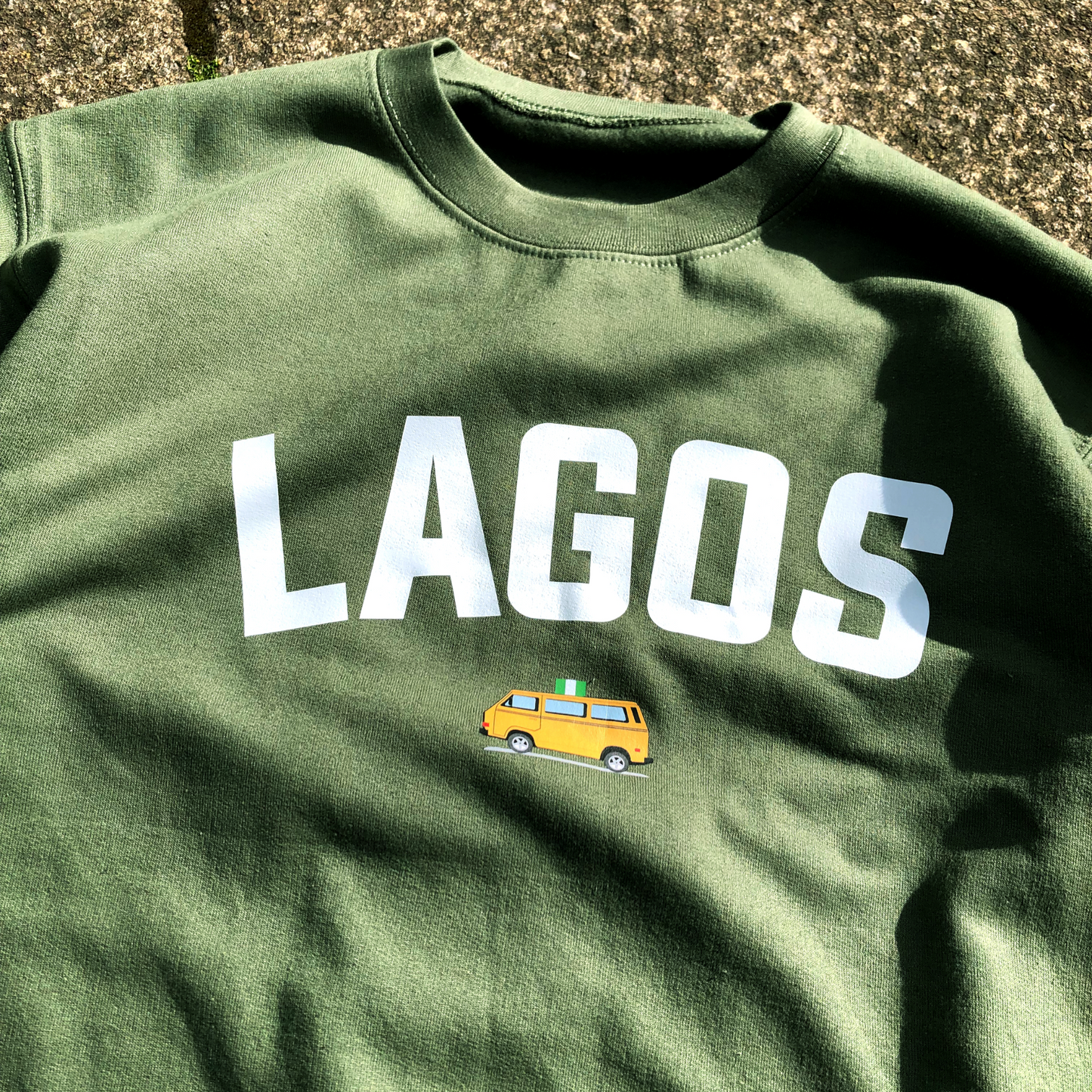 LAGOS YELLOW BUS (Military Green)