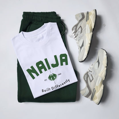 NAIJA VIBES TEES - White