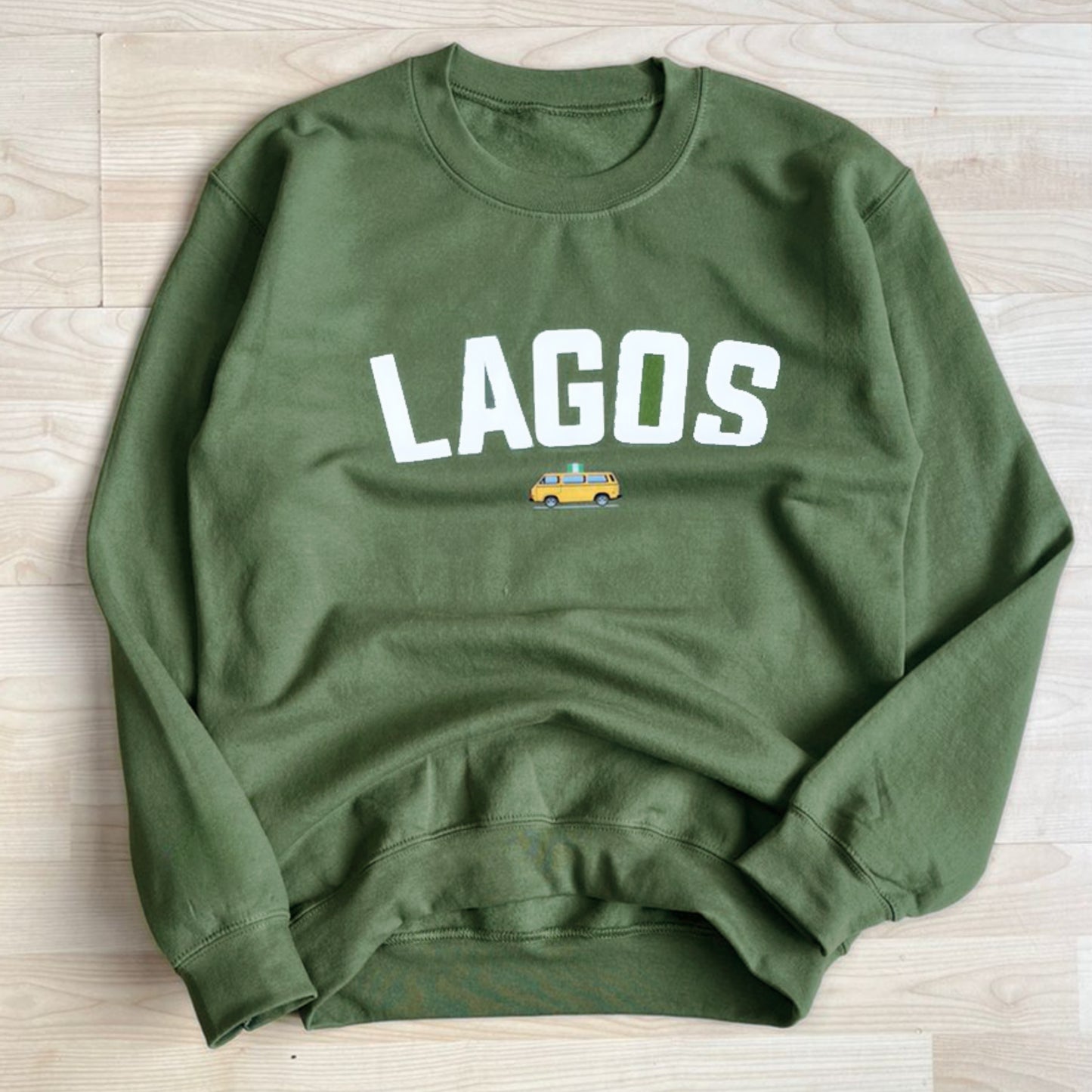 LAGOS YELLOW BUS (Military Green)