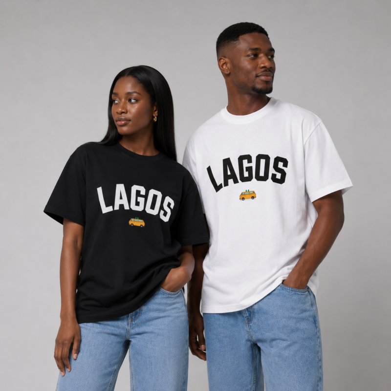 Lagos Yellow Bus Tee