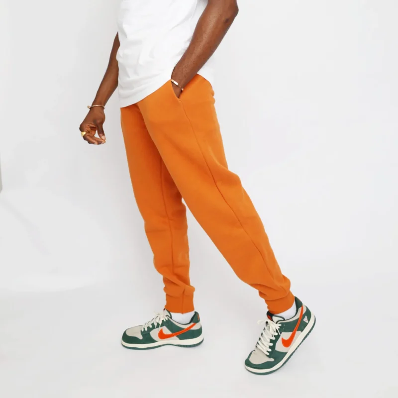 Fleece Joggers (Burnt Orange)